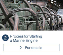 Process for Starting a Marine Engine