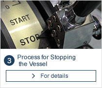 Process for Stopping the Vessel