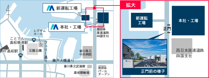 拡大地図